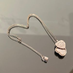 Brand new Tiffany’s love lock necklace with original chain